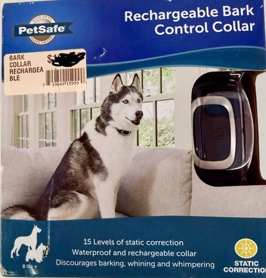 PetSafe PBC00-15999 Rechargeable Bark Control Collar Brand New Factory Sealed. - Image 1 of 4