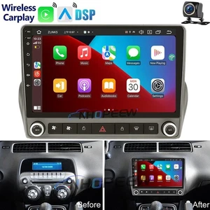 Apple Carplay Android 15 Coche GPS DSP Radio Estéreo Para Chevrolet Camaro 2010-2015 - Imagen 1 de 22