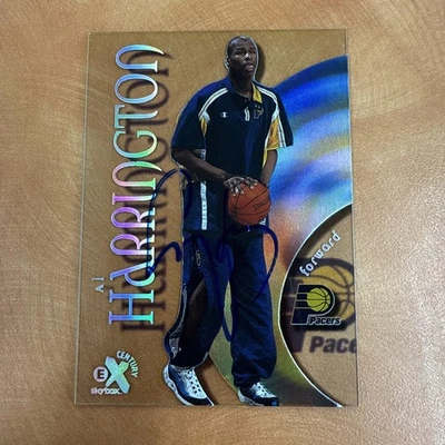 1999 Skybox Century Al Harrington Signed Autographed Rookie Card Indiana Pacers - Image 1 of 2
