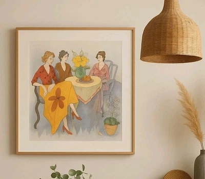 Seriolitografía de regalo único Itzchak Tarkay impresión Blissful Moments firmada con certificado de autenticidad Foto 1 de 4