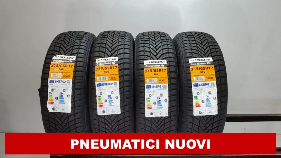 GOMME NUOVE CON DOT RECENTE  4 STAGIONI 215/65R17 99V PNEUMATICI NUOVI MA 17MAZ4 - Imagen 1 de 1