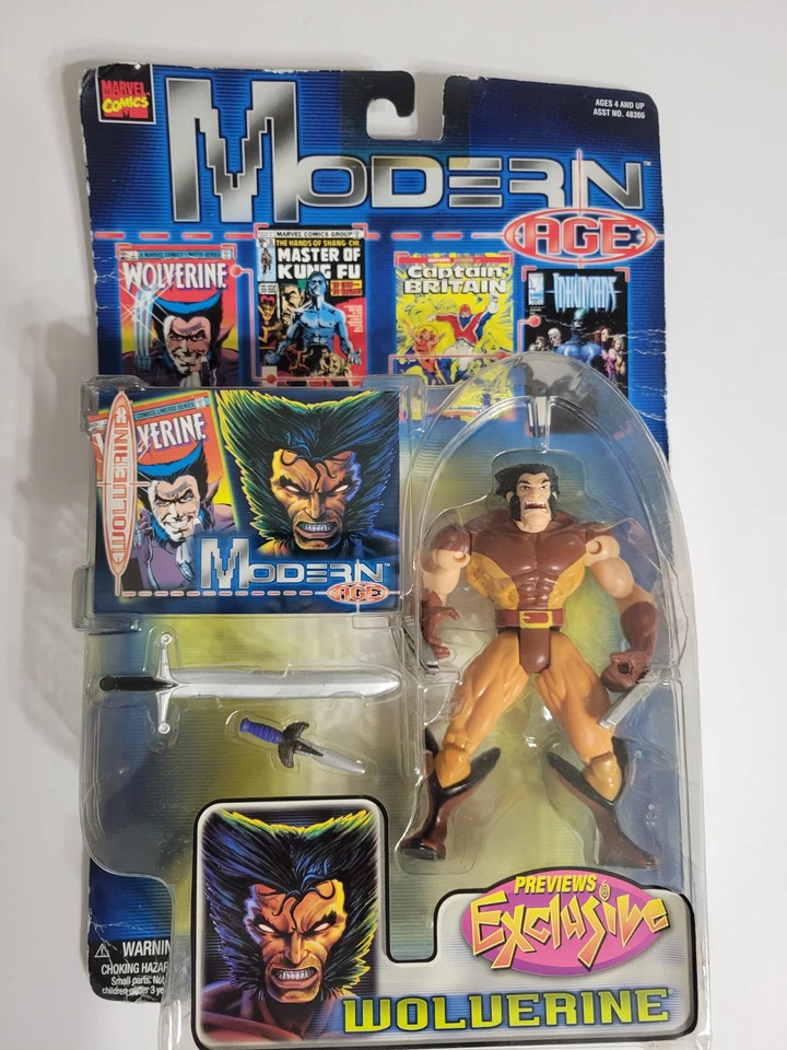 ToyBiz Marvel Modern Age Action Figure - Wolverine - MOC MIP New - Image 1 of 2