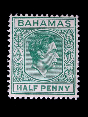 BAHAMAS  1  MINT  NH  STAMP  SC # 100 - Image 1 of 2