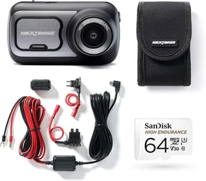 422GW Dashcam, Festes Kabelsatz mit Class 10 U3 64GB SD-Karte und Hülle - Bild 1 von 2