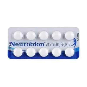 10 Comprimidos NEUROBION Vitamina B1, B6, B12 para Alivio Nervioso, Entumecimiento y Hormigueo - Imagen 1 de 6