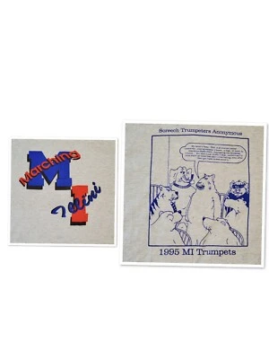 Camisa De Colección Universidad de Illinois Banda de Marcha 2X Puntada Única Divertida EE. UU. Foto 1 de 4