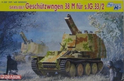 DRAGON 6429 1/35 Sd.Kfz.138/1 “ Geschutzwagen” 38M fur s.IG.33/2 - Image 1 of 2