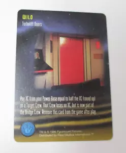 1996 Star Trek - The Card Game Wild Turbolift Doors - Picture 1 of 4