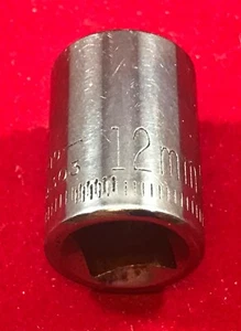 Craftsman 12mm Twelve Point 3/8" Drive Socket 44303 - Picture 1 of 3