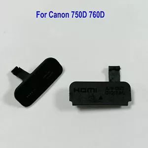 For Canon EOS 750D 760D Camera USB HDMI Interface Rubber Cover Door Cap Shell - Picture 1 of 1