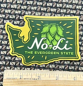 NO-LI BREWERY BEER STICKER Spokane Washington Brew Craft Brewing No Li Noli WA - Picture 1 of 1