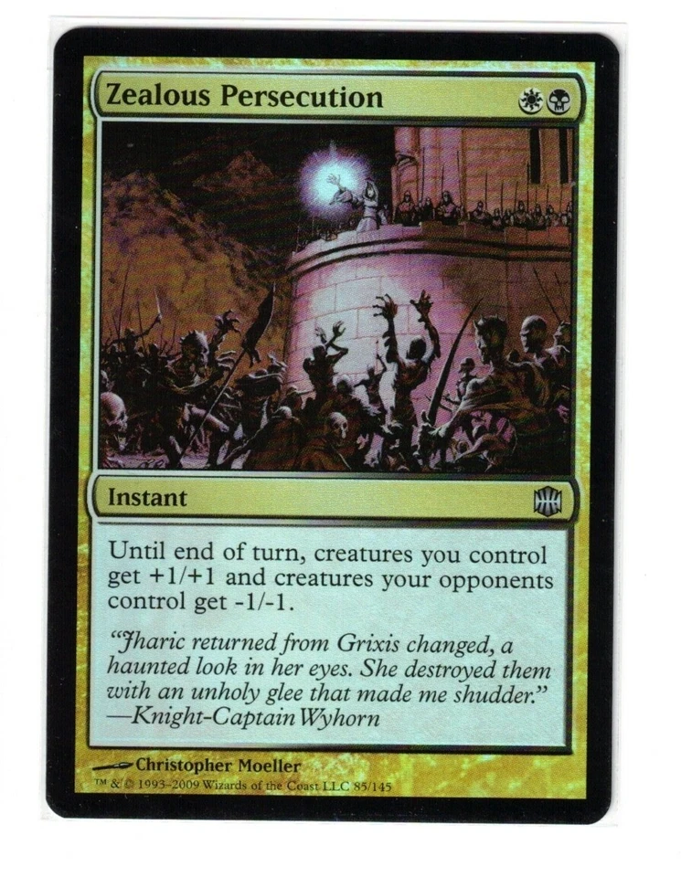 MTG - NM FOIL - Zealous Persecution - Alara Reborn 85 - Image 1 of 1