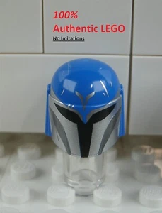 LEGO NUEVO Casco Blue Mandalorian Nite Owl (1x) 648324 Minifigura Parte 108818 - Imagen 1 de 2