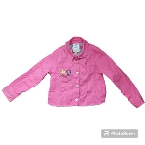 365 kids from Granimals Peanuts Girls Pink Jean Jacket size 6 - Picture 1 of 6