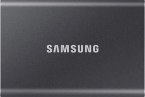 SAMSUNG Portable SSD T7 4 TB, Externe SSD grau, USB-C 3.2 Gen 2 (10 Gbit/s), ext - Bild 1 von 1