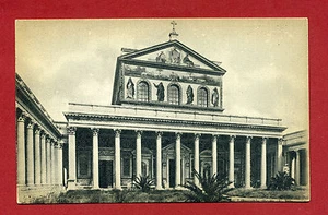 CARTOLINA - ROMA CHIESA DI S.PAOLO FUORI LE MURA - Picture 1 of 1