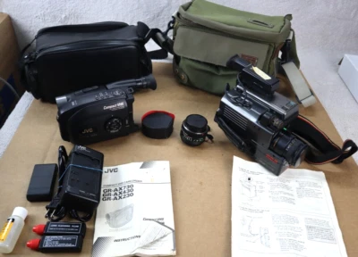 CÁMARA COMPACTA VIDEOCÁMARA JVC & RCA SIN PROBAR Solo piezas Foto 1 de 4