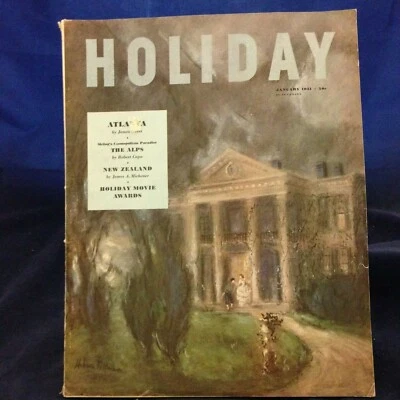 Holiday January 1951 Curtis Publishing Atlanta Edition VG PB MAG 190831 - Image 1 of 4