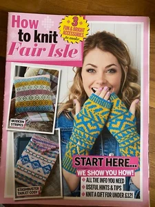 How to Knit Fair Isle - Simply Knitting Pattern Booklet - 3 Projects to Make - Picture 1 of 2