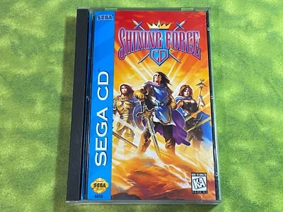 Shining Force Sega CD Complete and Excellent Condition! NO scratches on CD RARE! - Image 1 of 4