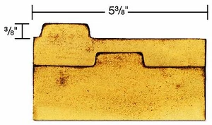 Sizzix File Tabs On-the-Edge die #656629 Retail $15.99 by Tim Holtz-Cuts Fabric - Picture 1 of 12