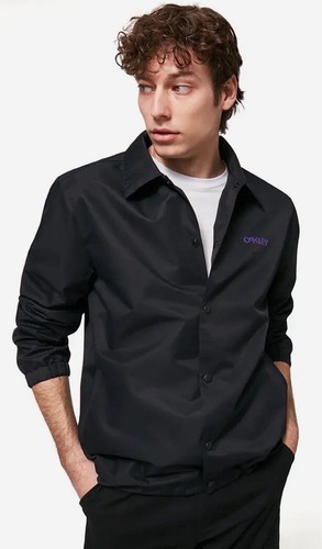 Nuova giacca tecnologica Oakley Coaches • frangivento anteriore a scatto • taglia XL da uomo