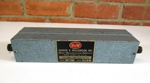 Barker & Williamson Low Pass Filter 52 ohm Model 425 Han Radio Parts - Zdjęcie 1 z 6