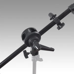 Soporte de cabeza giratorio 360° para empuñadura de estudio fotográfico soporte de brazo reflector - Imagen 1 de 7