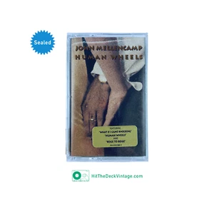 John Mellencamp - Human Wheels Cassette Tape (1993) w/ Hype Sticker SEALED - Picture 1 of 3