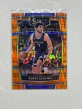 2021-22 Select Santi Aldama Orange Flash Prizm Rookie Card (RC) #64