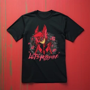 Let's Misbehave Alastor Camisa Adultos Anime Programa de Televisión Camiseta Animada Musical Top - Imagen 1 de 7