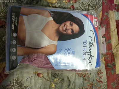 Sujetador Berry Playtex Ultimate soporte para hombros 18 horas 4693 sin cables 42D *NUEVO* Foto 1 de 2