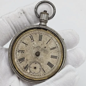 Ansonia Pocket Watch 18 SIZE ANTIQUE POCKET WATCH PARTS/REPAIR - Picture 1 of 7