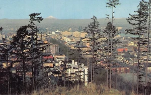 Postcard OR: Aerial View, Portland, Oregon, 1950's Unposted - Picture 1 of 2