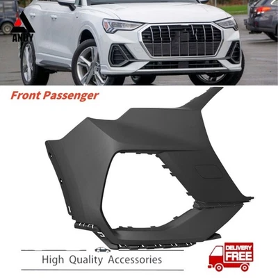 FOR AUDI Q3 2019-2023 FRONT RH PASSENGER SIDE HAND BUMPER FACE BAR END EXTENSION - Image 1 of 4