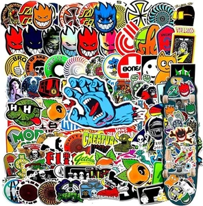 100 Stück Skateboard Aufkleber, Marke Skateboard, Suupperenne, Vaamm, Samta Crunn - Bild 1 von 1
