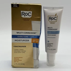 RoC Multi Correxion Even Tone + Lift Daily Moisturizer SPF 30 1.7oz./50ml - Picture 1 of 8