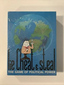Nuevo juego de mesa vintage Lie Cheat and Steal: The Game of Political Power 1971 - Imagen 1 de 3