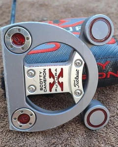 Club de Golf Scotty Cameron Titleist X Futura 34" Putter DERECHA H Cubierta Original - Imagen 1 de 12