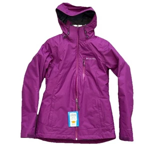 Columbia Women Nordic Point II Interchange Purple Hooded Omni-Tech Size XS - Picture 1 of 5