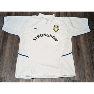Camiseta de fútbol/fútbol local vintage del Leeds United 2002 Nike talla XL - Imagen 1 de 5