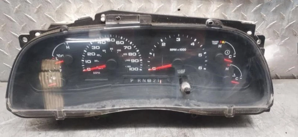 2002-2003 Ford F250 F350 SD Speedometer Tachometer Instrument Cluster MPH Oem Foto 1 de 4