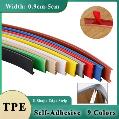 TPE Kantenband Selbstklebend Kantenschutz U-Profil Dichtungsstreifen Holz Möbel - Bild 1 von 4