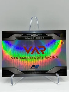 2023 Topps Chrome Formula 1 #CC-VAR F2 Van Amersfoort Crest Logo Refractor /199 - Bild 1 von 2