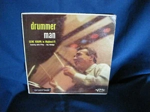 Drummer Man Gene Krupa In Highest-Fi Jazz Verve MG V-2008 Big Band 1956 USA - Picture 1 of 5