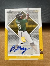 2016 Leaf Perfect Game National Showcase Autographs Yellow #BA100 Brandon Dorsey