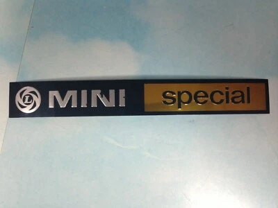 奥斯汀-莫里斯-罗弗迷你 COOPER EXTERIOR FIL 徽章迷你特别版 — 第 1/2 张图片