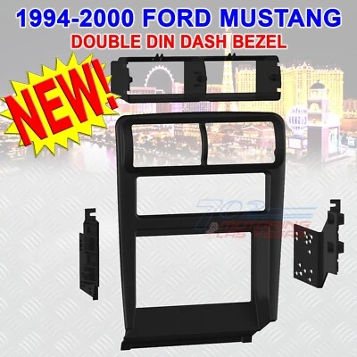 METRA 95-5703B 1994-2000 FORD MUSTANG COCHE ESTÉREO RADIO DOBLE DIN TABLERO KIT BISEL Foto 1 de 2
