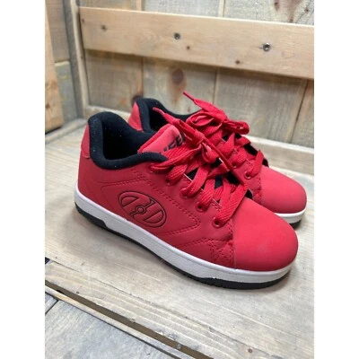 Zapatos Heelys Juveniles Talla 2 Rojo Negro Ruedas Patinador HES10434 Foto 1 de 4