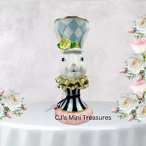 TOPHAT & TAIL Osterhase 11,5" Standkerzenhalter - hält 3" Kerze Hase - Bild 1 von 9